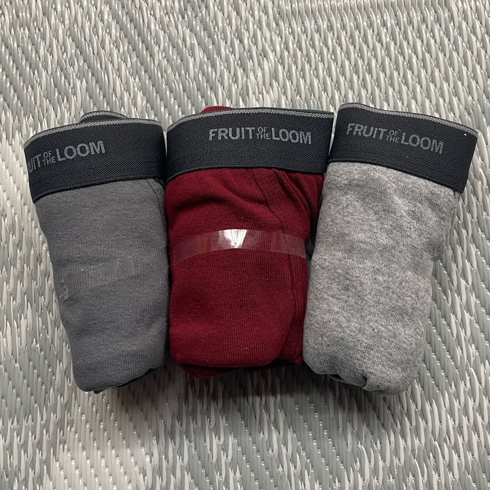 2XL Fruit of the Loom Tag Free Briefs (3 pair bundle)